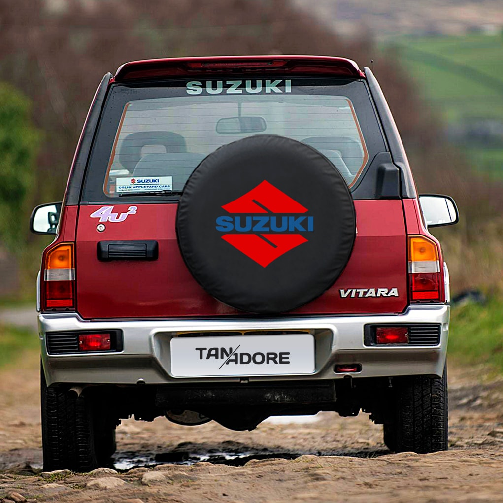 Suzuki Logo Spare Wheel Tire Cover